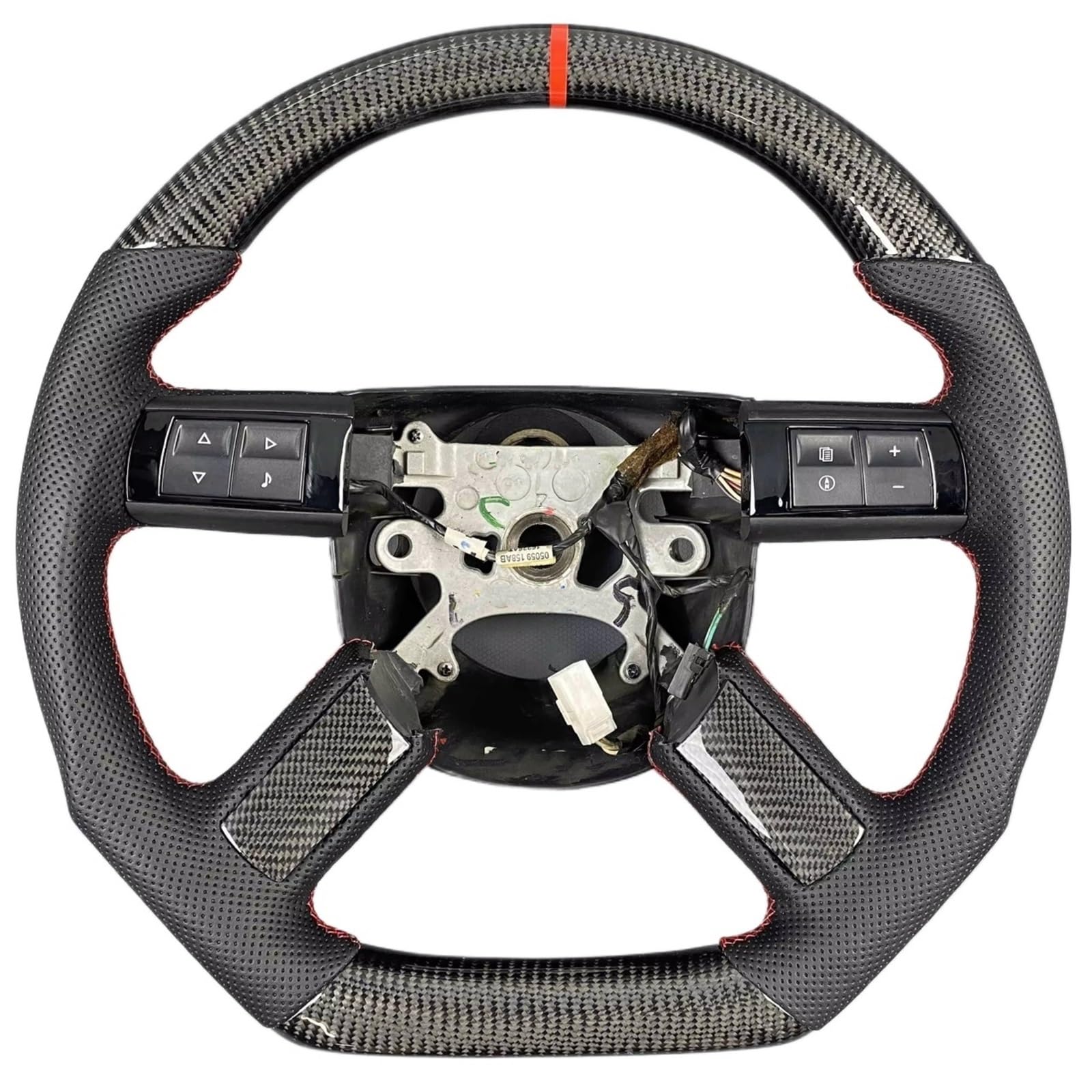 AcarKing Kompatibel Mit Dodge Für Charger Für SRT8 300C 2005 2006 2007 2008 2009 2010, Individuelles Carbonfaser-Lenkrad-Montage-Autozubehör Lenkrad Auto AcarKing Kompatibel Mit Dodge Für Charger Für SRT8 300C 2005 2006 2007 2008 2009 2010, Individuelles Carbonfaser-Lenkrad-Montage-Autozubehör Lenkrad Auto von AcarKing