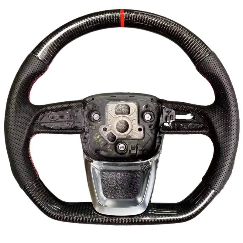 AcarKing Kompatibel Mit Für A3 8Y A4 B8 B9 A5 8W6 A6 A7 Q2L RS4 RS5 S3 S4 S5 Q5 Q7 Ersatz-Innenraum-Autolenkradzubehör Lenkrad Auto(Size 2) von AcarKing