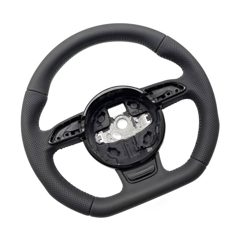 AcarKing Kompatibel Mit Für A3 A4 A5 S5 Q3 Q5 SQ5 Auto-Sportlenkräder Kfz-Ersatzteile Lenksystem Lenkradzubehör Lenkrad Auto(No Logo 6) von AcarKing