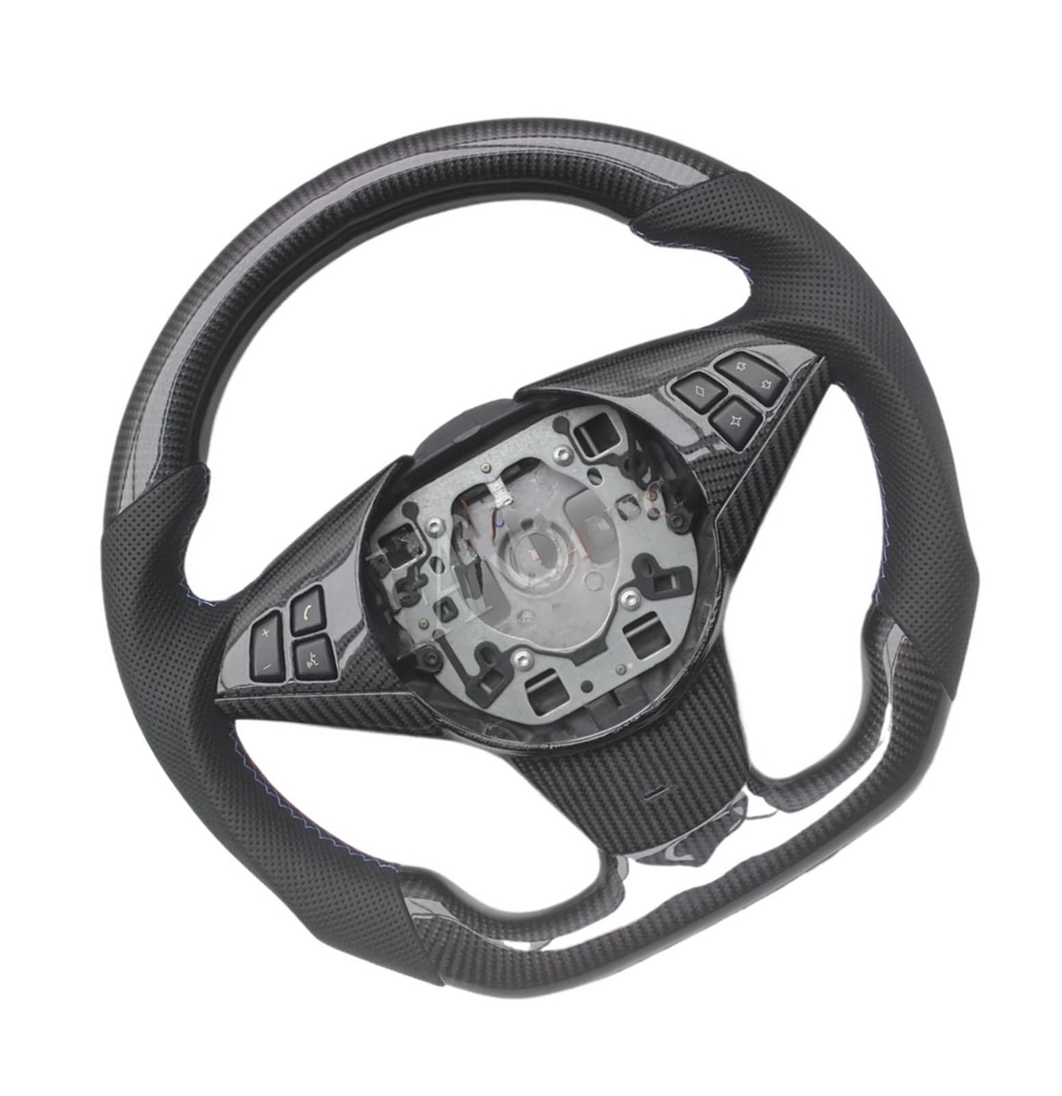 AcarKing Kompatibel Mit Für E60 E61 Für M5 E63 E64 M6 5 6 Series 2003 2004 2005 2006 2007 2008 2009 2010 Ersatz-Autolenkradzubehör Lenkrad Auto(Style 2) von AcarKing