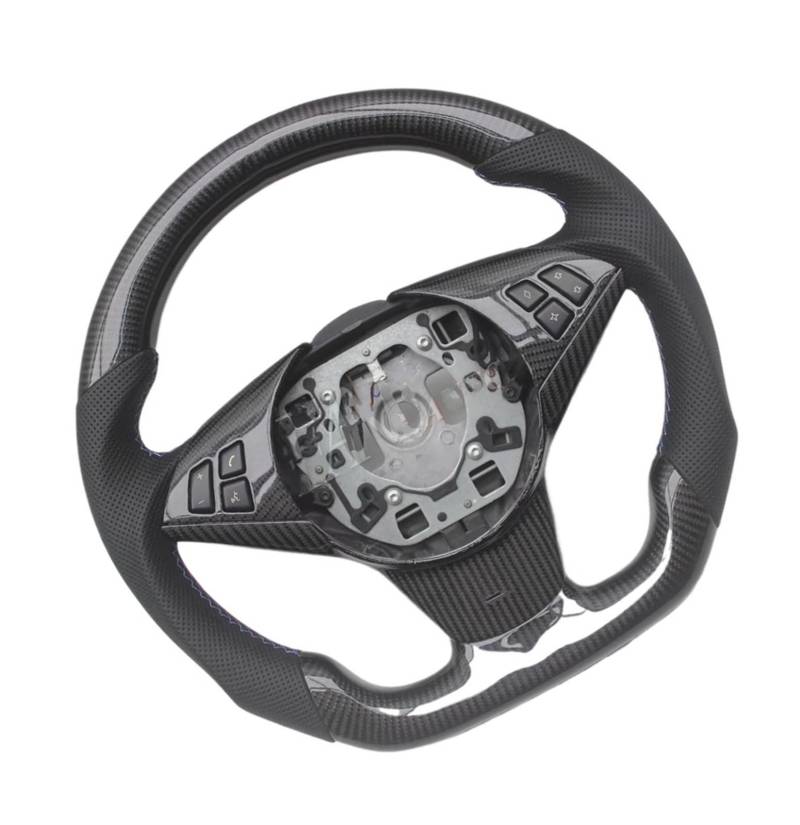 AcarKing Kompatibel Mit Für E60 E61 Für M5 E63 E64 M6 5 6 Series 2003 2004 2005 2006 2007 2008 2009 2010 Ersatz-Autolenkradzubehör Lenkrad Auto(Style 2) von AcarKing
