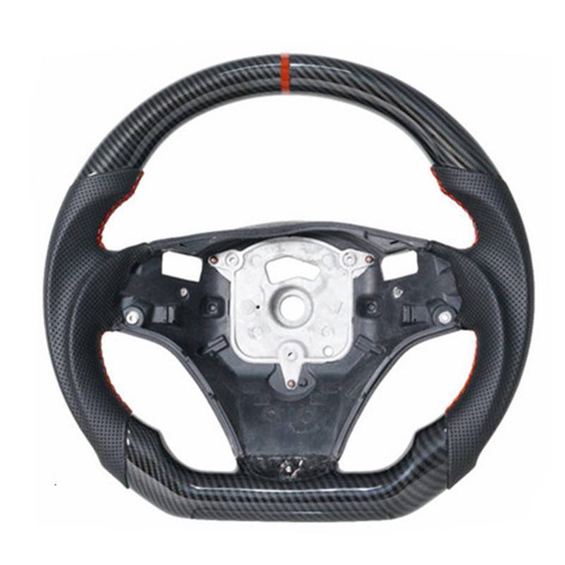 AcarKing Kompatibel Mit Für E91 2006 2007 2008 2009 2010 2011 2012 Für E89 E90 2005-2012 Carbonfaser-Autosport-Lenkradzubehör Lenkrad Auto(Big Paddle) von AcarKing
