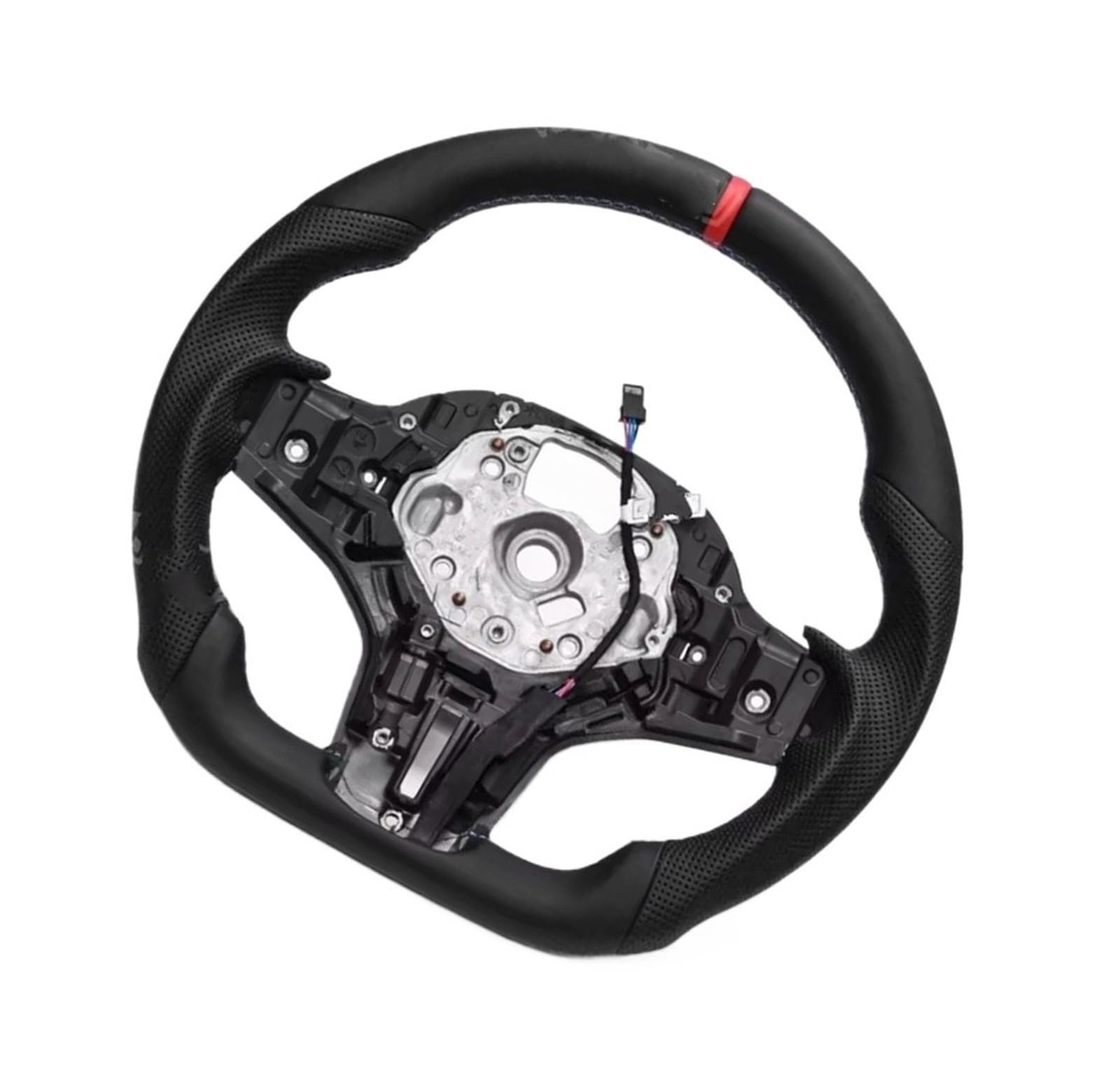 AcarKing Kompatibel Mit Für F40 F44 F45 F46 G06 X6 F96 X6M G08 IX3 G29 Z4 2020 2021 2022 Beheiztes Lenkrad Innenraum Autozubehör Lenkrad Auto(Size 1 Heated) von AcarKing