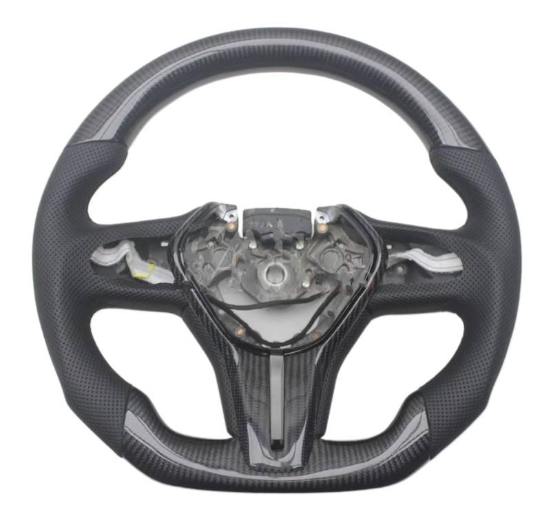 AcarKing Kompatibel Mit Infiniti Für Q60 Q60L Q50 Q50L QX50 QX55 2018 2019 2020 2021 2022, Ersatz-Lenkrad Aus Kohlefaser, Autozubehör Lenkrad Auto von AcarKing