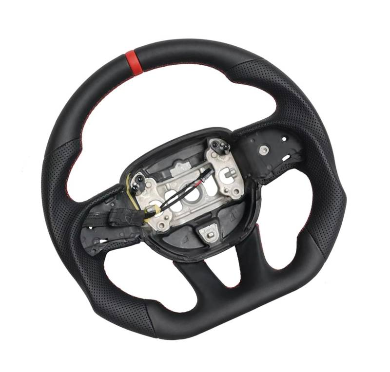 AcarKing Kompatibel Mit Jeep Für Grand Für Cherokee Für SRT 2014 2015 2016 2017 2018 2019 2020 Beheiztes Autolenkrad Rennsportlenkrad Lenkrad Auto(Size 1 with Heated) von AcarKing