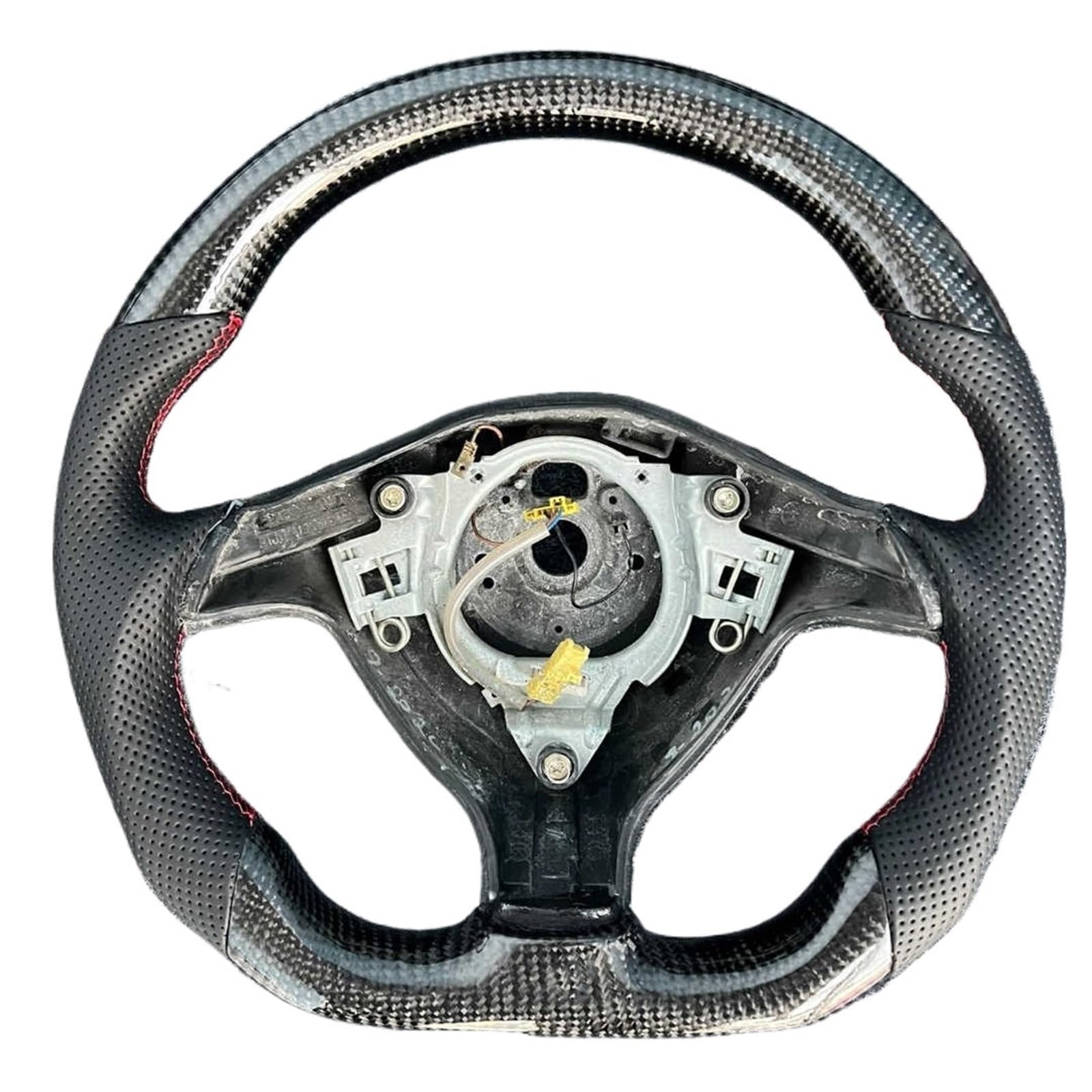 AcarKing Kompatibel Mit VW Für Golf 4 Mk4 Für GTI 1997 1998 1999 2000 2001 2002, Ersatz-Innenausstattung, Carbonfaser-Sportlenkrad, Autozubehör Lenkrad Auto(Size 2) von AcarKing