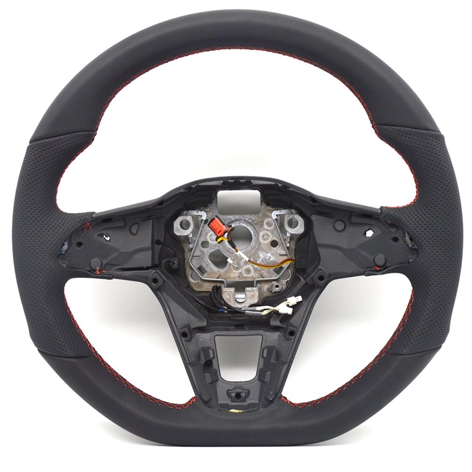 AcarKing Kompatibel Mit VW Für Golf MK 6 7 Für GTI 8 R, Carbonfaser-Lenkrad, Enthält Acc-Tastenpaddel Und Heizung, Autozubehör Lenkrad Auto(Style 3 Heat) von AcarKing
