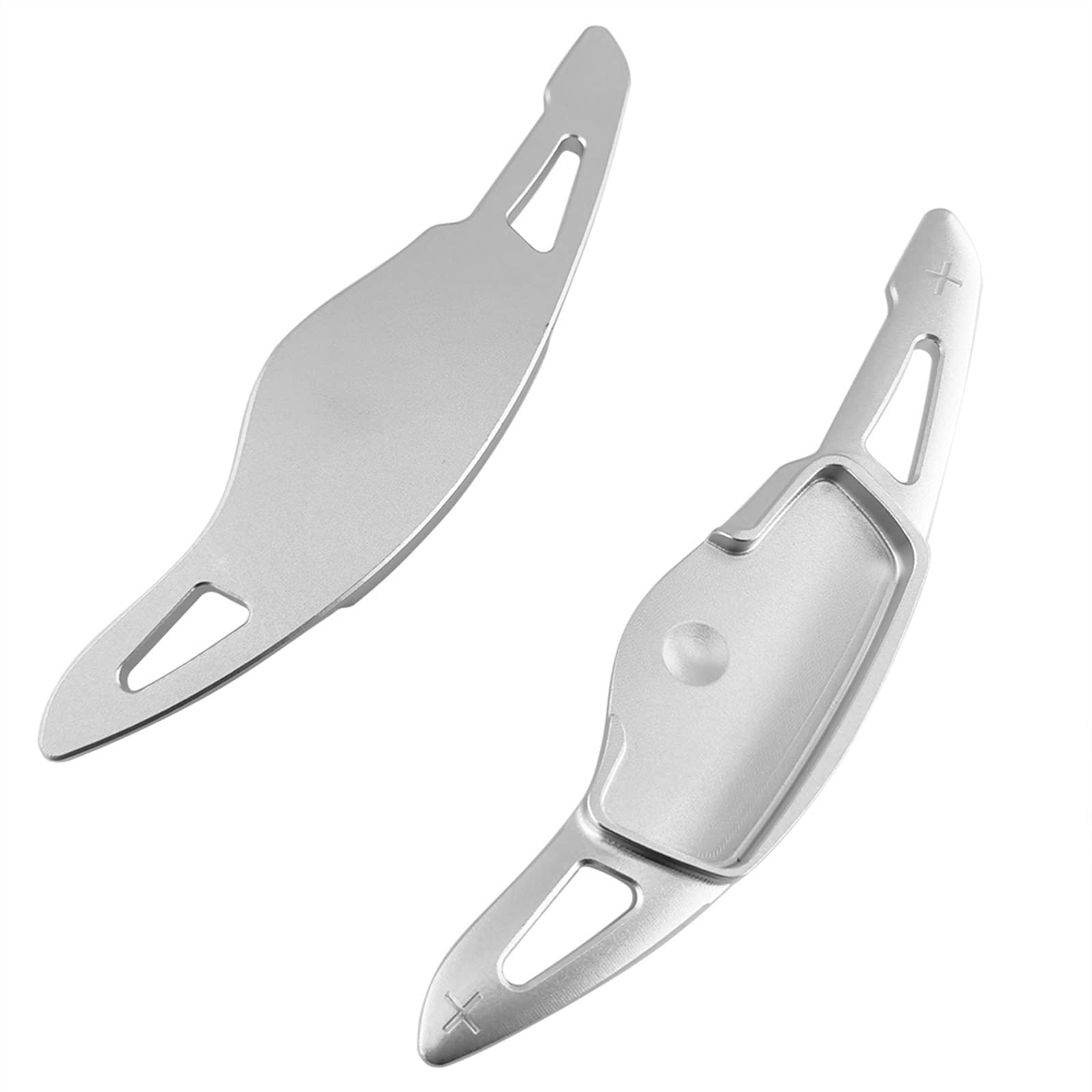 AcarKing Schaltwippen Kompatibel Mit KIA Für Sportage Für Hybrid Für NQ5 Für GT-Line 2022 2023 Auto Lenkrad Paddle Shift Extension Shifter Aufkleber (Color : White) von AcarKing