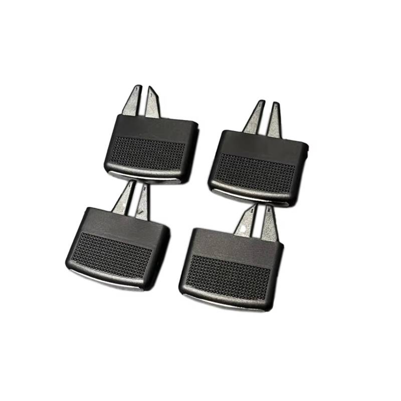Auto Lüftungsgitter Luftgitter Kompatibel Mit A4 B6 B7 2002 2003 2004 2005 2006 2007 2008 Auto-Front-Armaturenbrett Klimaanlage Lüftungsgitter Clip-Verkleidung 8E0820951H 8E0820901F(4pcs-1set) von AcarKing