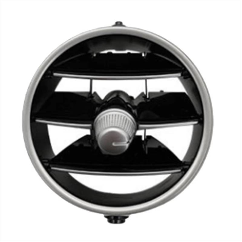 Auto Lüftungsgitter Luftgitter Kompatibel Mit Benz C Class Für W205 2015–2021 Auto-Armaturenbrett Links Rechts Klimaanlage Auslassgitter Abdeckung A/C-Panel Silber Schwarz von AcarKing