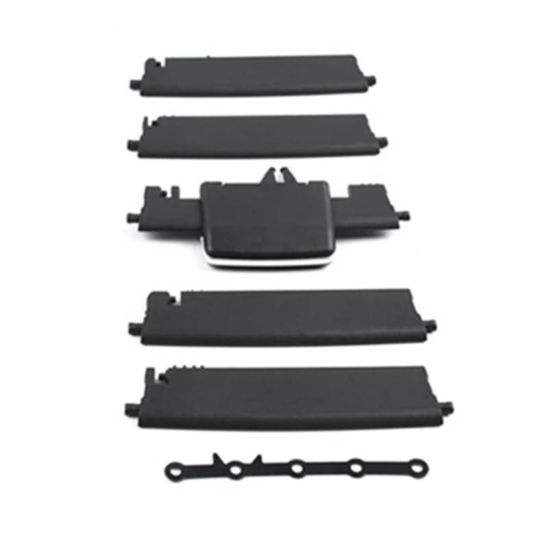 Auto Lüftungsgitter Luftgitter Kompatibel Mit Benz Für M ML GL Für W166 2012 2013 2014 2015 Heckklimaanlage Hinten Ac Vent Grille Outlet Tab Clip Slider Reparatursatz(Rear Right) von AcarKing
