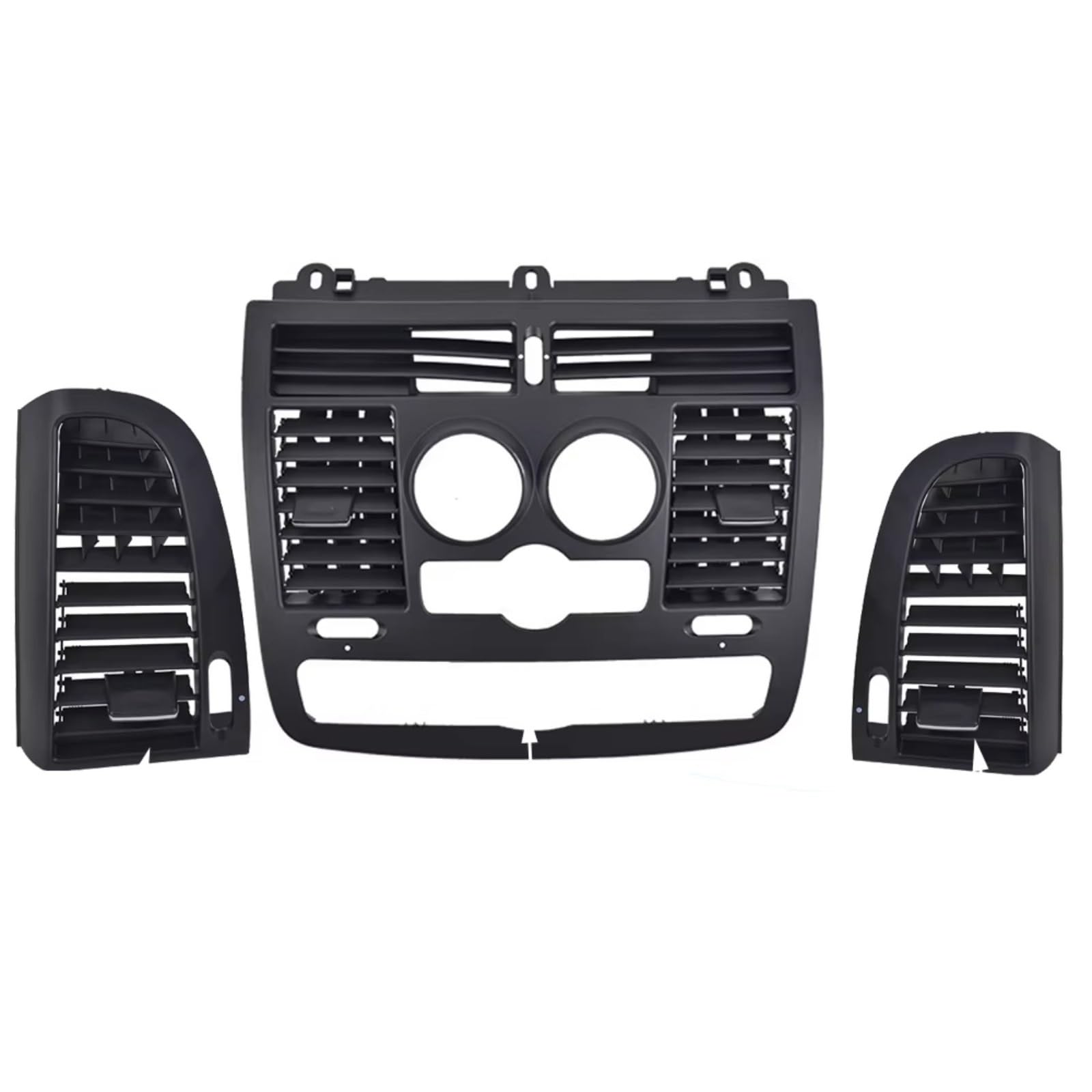 Auto Lüftungsgitter Luftgitter Kompatibel Mit Benz Für Vito Für W639 2004–2015. Auto Links Rechts Luftgrill-Entlüftungs-Luft-A/C-Entlüftungsauslass-Abdeckung 636 830 0300 636 830 0200(Model A 3PCS Set von AcarKing