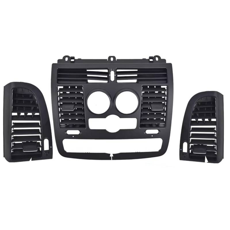 Auto Lüftungsgitter Luftgitter Kompatibel Mit Benz Für Vito Für W639 2004–2015. Auto Links Rechts Luftgrill-Entlüftungs-Luft-A/C-Entlüftungsauslass-Abdeckung 636 830 0300 636 830 0200(Model A 3PCS Set von AcarKing
