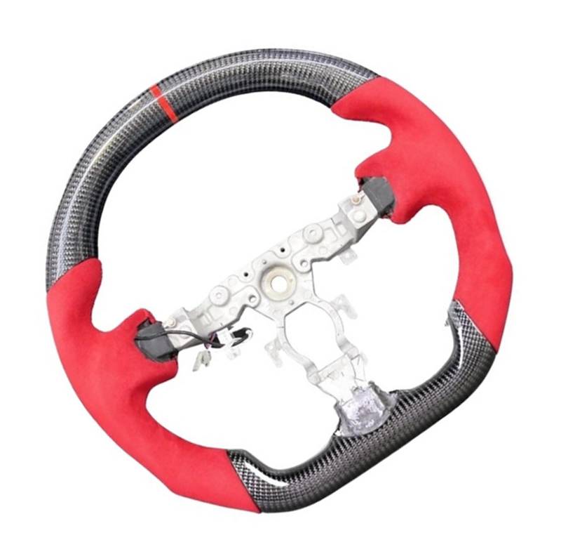 Kompatibel Mit Infiniti Für QX70 FX50 FX37 FX35, Individuelles Rennsport-Lenkrad, Lenkradschaltung Aus Kohlefaser, Innenausstattung, Autoteile Lenkrad Auto(Style 1) von AcarKing