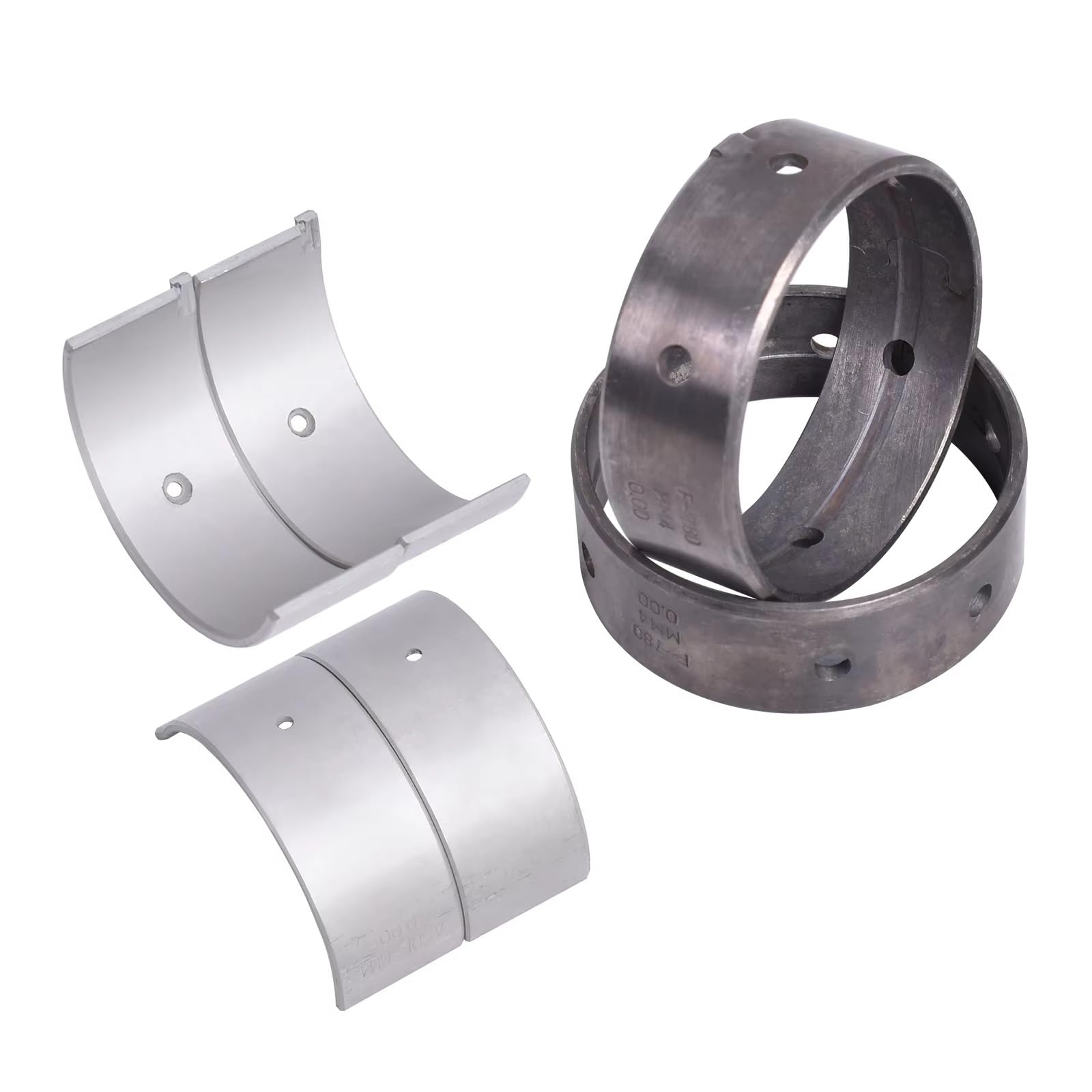 Motorrad Kurbelwellenhauptlager Kompatibel Mit CBR900 Für CBR893 1992 1993 1994 1995 4-teiliges Kurbelwellen-Plättchen Für Pleuellagersatz Für Motorradmotoren Für STD ~ +100(For STD connecting) von AcarKing