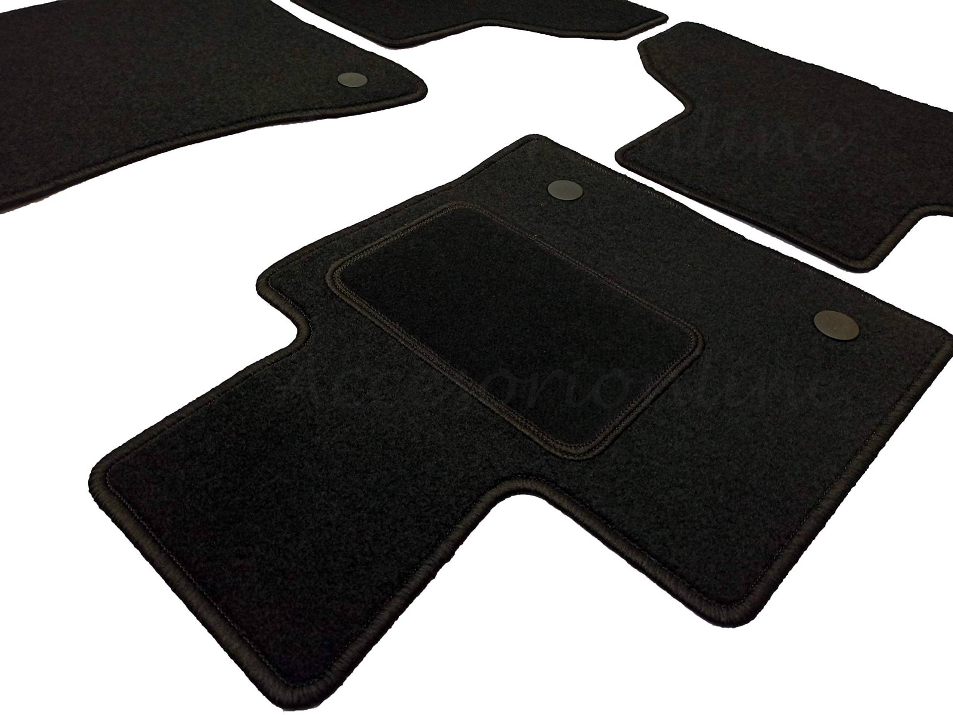 Fußmatten für BMW X5 alle Modelle - maßgeschneiderte Fußmatten mit Fersenpolster E53 E70 F15 G05 Accesorionline (X5 (ab 2018) G05 von Accesorionline