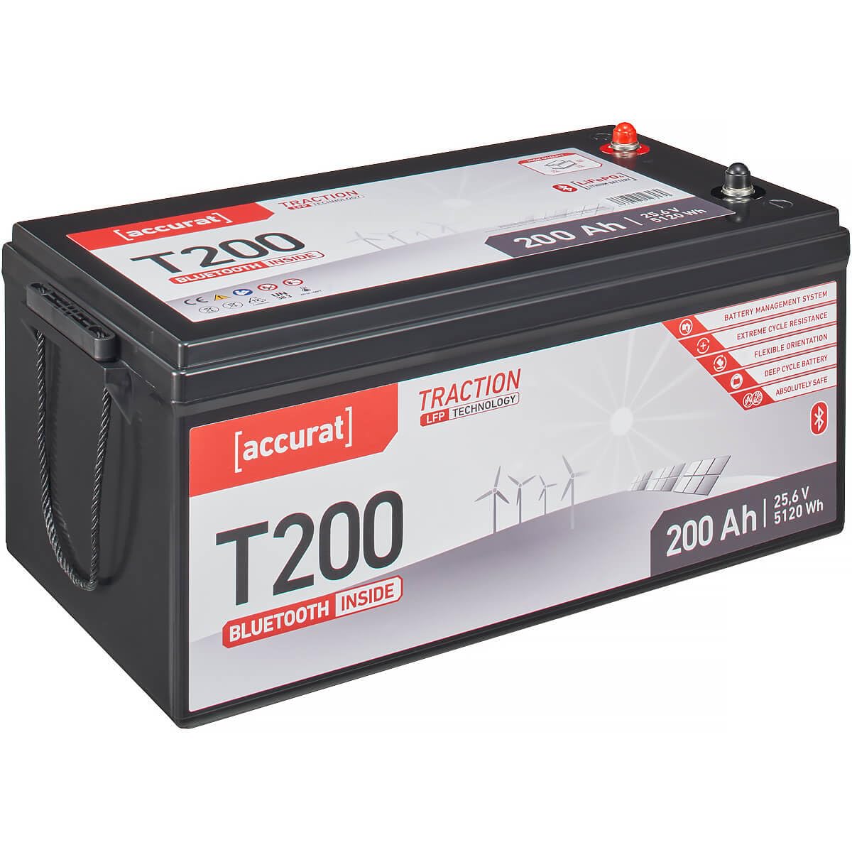 Accurat Traction T200 LFP BT 24V Lithium Batterie 200Ah LiFePO4 Accurat Traction T200 LFP BT 24V Lithium Batterie 200Ah LiFePO4 von Accurat