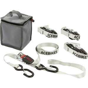 Acebikes Zurrgurt-Set mit integrierten Schlaufen für Scooter von Acebikes