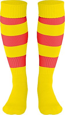Acerbis Sports Double, Sport Strümpfe - Gelb/Rot - L von Acerbis Sports