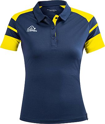 Acerbis Sports Kemari, Polo-Shirt Damen - Dunkelblau/Gelb - 3XS Acerbis Sports Kemari, Polo-Shirt Damen - Dunkelblau/Gelb - 3XS von Acerbis Sports