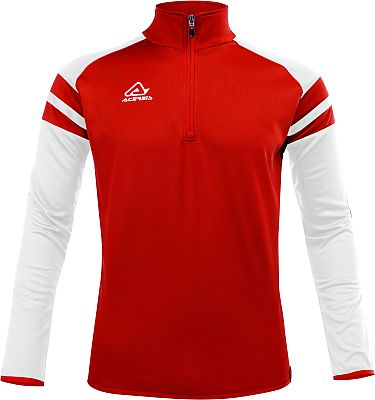 Acerbis Sports Kemari 1/2-Zip, Sweatshirt - Rot/Weiß - XXS Acerbis Sports Kemari 1/2-Zip, Sweatshirt - Rot/Weiß - XXS von Acerbis Sports