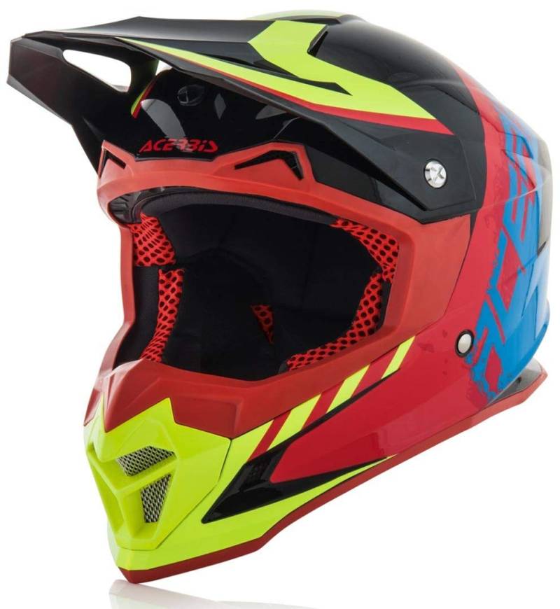 Acerbis 0022821.316.061 Helm schwarz/blau, XS von Acerbis