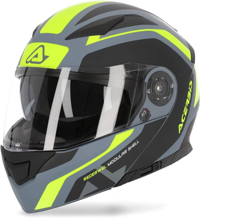 ACERBIS CASCO REDERWEL GRIGIO/GIALLO XL von Acerbis