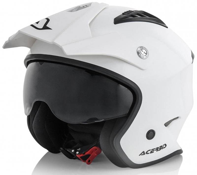 Helm Jet Luft Weiß M von Acerbis