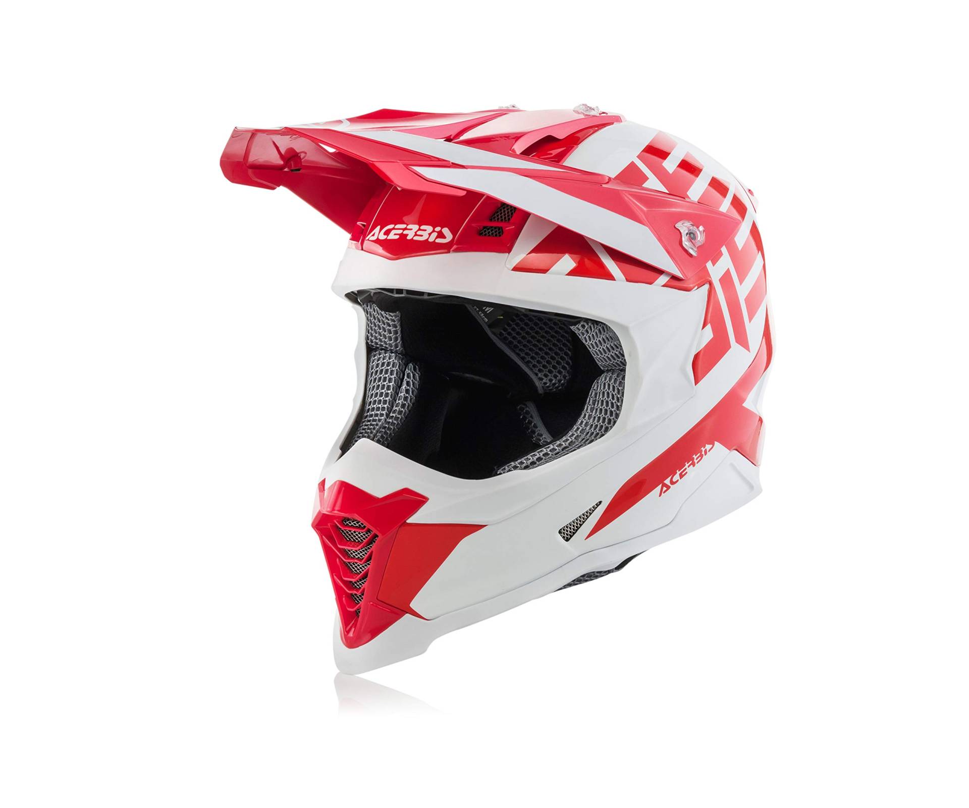 Acerbis Helm Impact X-Racer VTR rot/weiß XXL Acerbis Helm Impact X-Racer VTR rot/weiß XXL von Acerbis