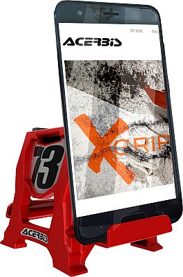 Acerbis 73, Phone/Tablet Ständer - Rot von Acerbis