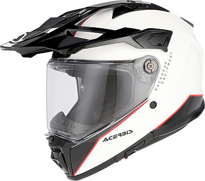 Acerbis Attack, Endurohelm - Weiß/Schwarz/Rot - XS Acerbis Attack, Endurohelm - Weiß/Schwarz/Rot - XS von Acerbis