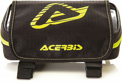 Acerbis Fender, Werkzeugtasche - Schwarz/Neon-Gelb - 2 l von Acerbis