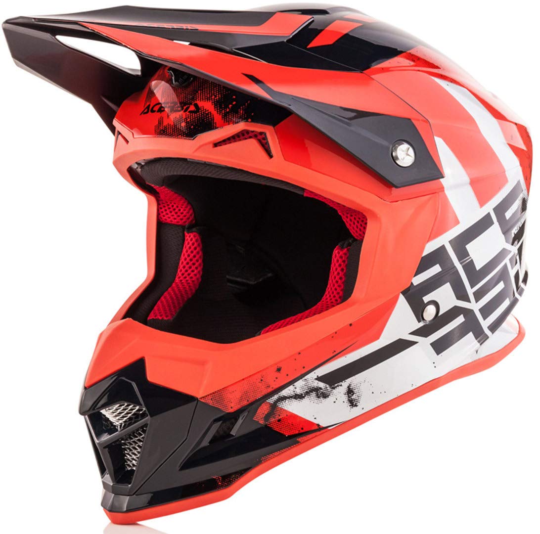 Acerbis Helm profile 4 weiß/rot xs von Acerbis