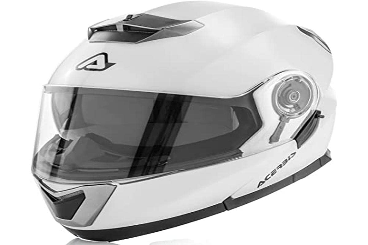 ACERBIS Herren Casco SEREL Helmet, Bianco, XL von Acerbis