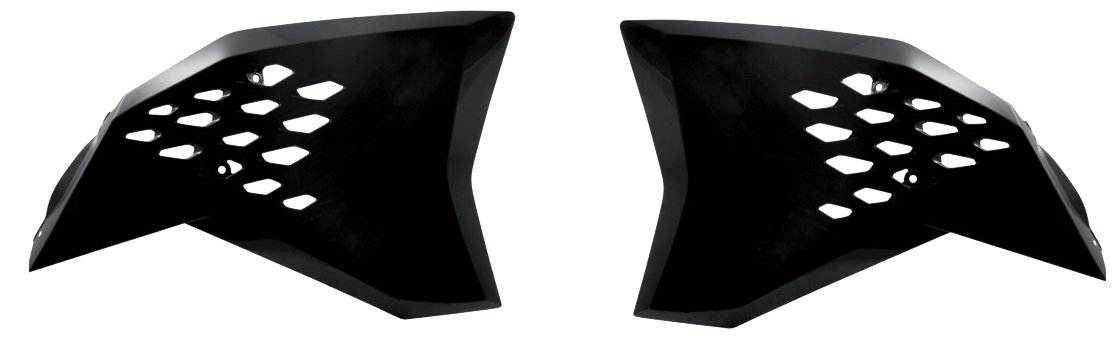 Acerbis Kühlerhauben-Set (schwarz) für 07-10 KTM 250SX von Acerbis