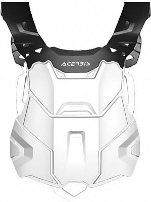 Acerbis Linear, Brustprotektor - Weiß/Schwarz - Einheitsgröße von Acerbis