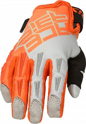 Acerbis MX X-K S23, Handschuhe Kinder - Orange/Grau - L von Acerbis