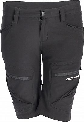 Acerbis Paddock, Bermudas Damen - Schwarz - XXL von Acerbis