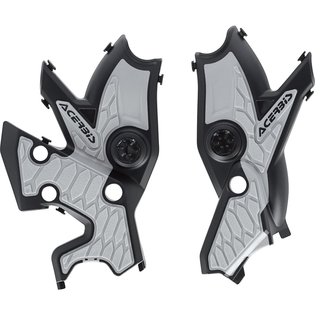 Acerbis Rahmenprotektorenpaar X-Grip schwarz/silber für Tenere 700 Acerbis Rahmenprotektorenpaar X-Grip schwarz/silber für Tenere 700 von Acerbis