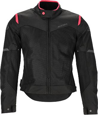 Acerbis Ramsey Vent 2.0, Textiljacke Damen - Schwarz/Pink - L von Acerbis