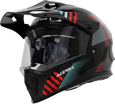 Acerbis Rider Junior, Endurohelm Kinder - Schwarz/Rot/Grau - T52 von Acerbis