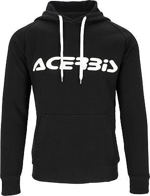 Acerbis S-Logo, Kapuzenpullover - Schwarz/Weiß - 3XL von Acerbis