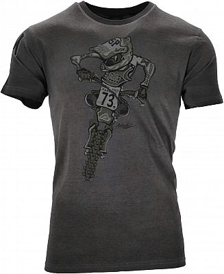 Acerbis SP Club Rider, T-Shirt - Grau/Schwarz - XL von Acerbis