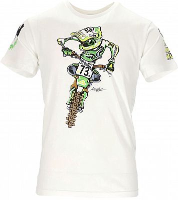 Acerbis SP Club Rider, T-Shirt - Weiß/Grün - XL von Acerbis