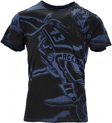 Acerbis SP Club Skill, T-Shirt - Blau/Schwarz - L von Acerbis