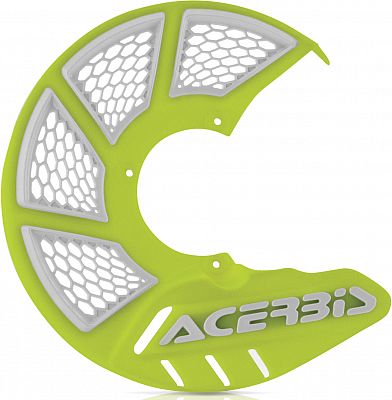 Acerbis X-Brake 2.0, Bremsscheibenschutz - Neon-Gelb/Weiß von Acerbis