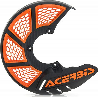 Acerbis X-Brake 2.0, Bremsscheibenschutz - Schwarz/Orange von Acerbis