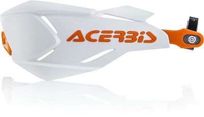 Acerbis X-Factory, Handschützer - Weiß/Orange von Acerbis