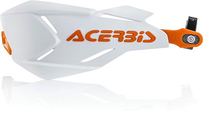 Acerbis X-Factory, Handschützer - Weiß/Orange Acerbis X-Factory, Handschützer - Weiß/Orange von Acerbis