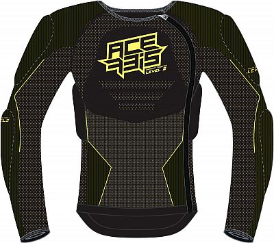 Acerbis X-Fit Future, Protektorenshirt Kinder Level-2 - Schwarz/Gelb - S/M von Acerbis